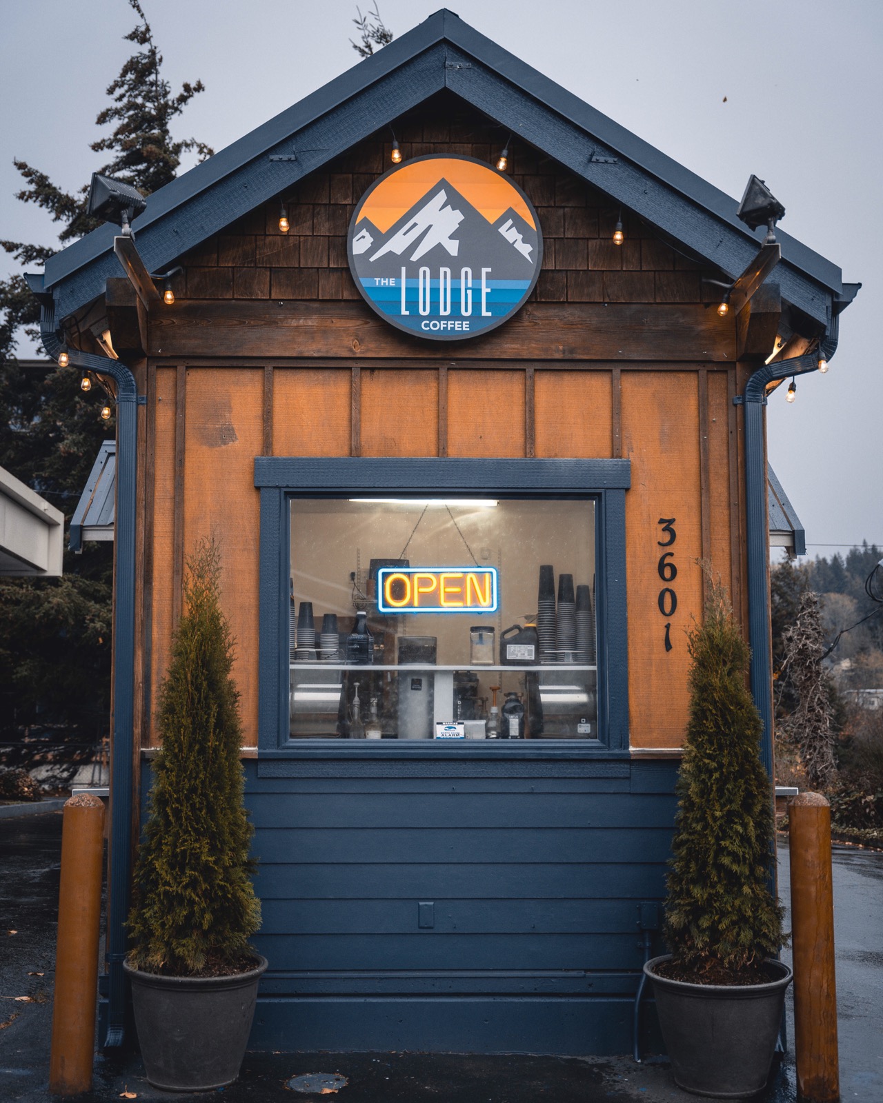 The Lodge Coffee in Bellingham, Washington