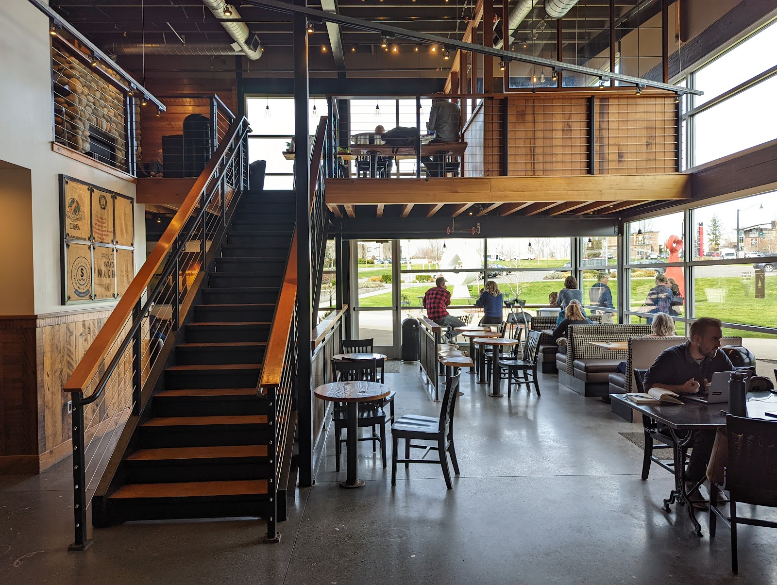 Woods Coffee Barkley in Bellingham, Washington