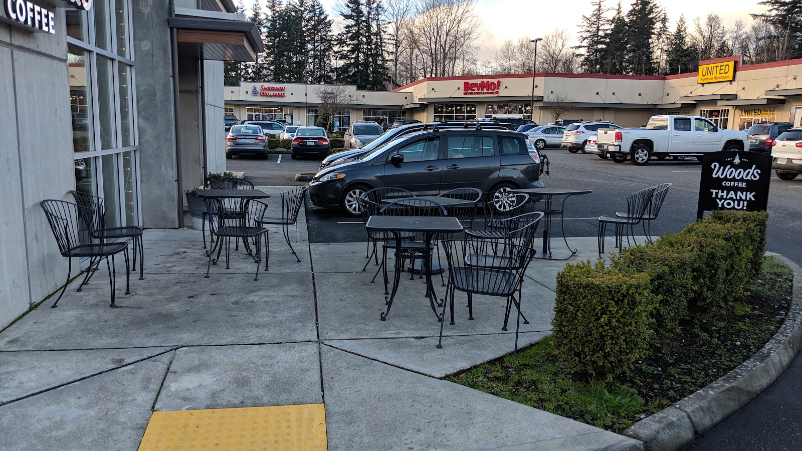 Woods Coffee Meridian in Bellingham, Washington