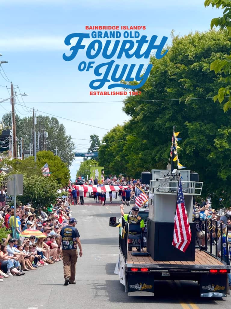 Fourth of July Parade on Bainbridge Island Washington