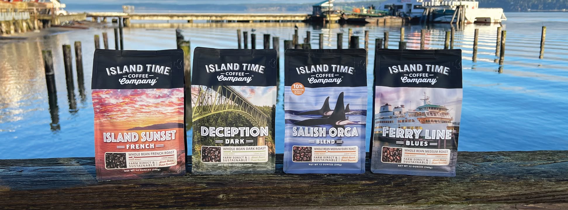 Island Time Coffee Lineup