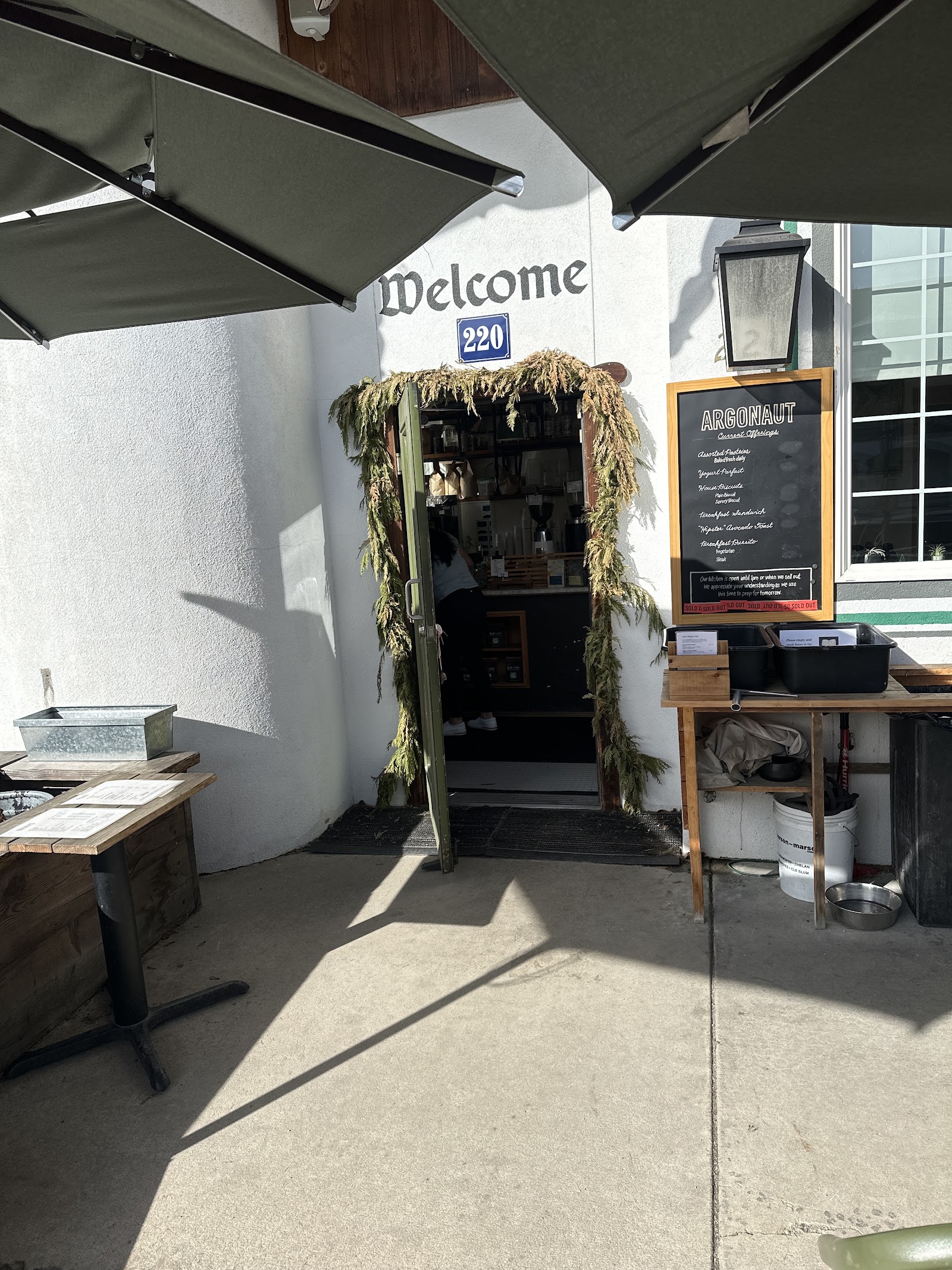 Argonaut Coffee and Biscuits in Leavenworth, Washington
