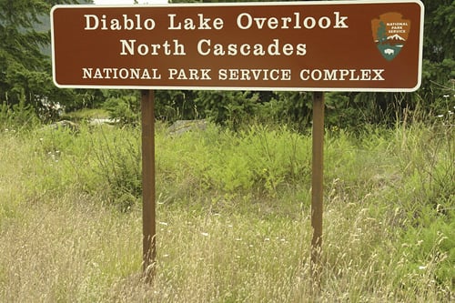 trail sign
