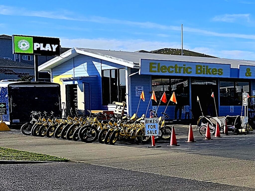 Electric Beach Bike Rentals
