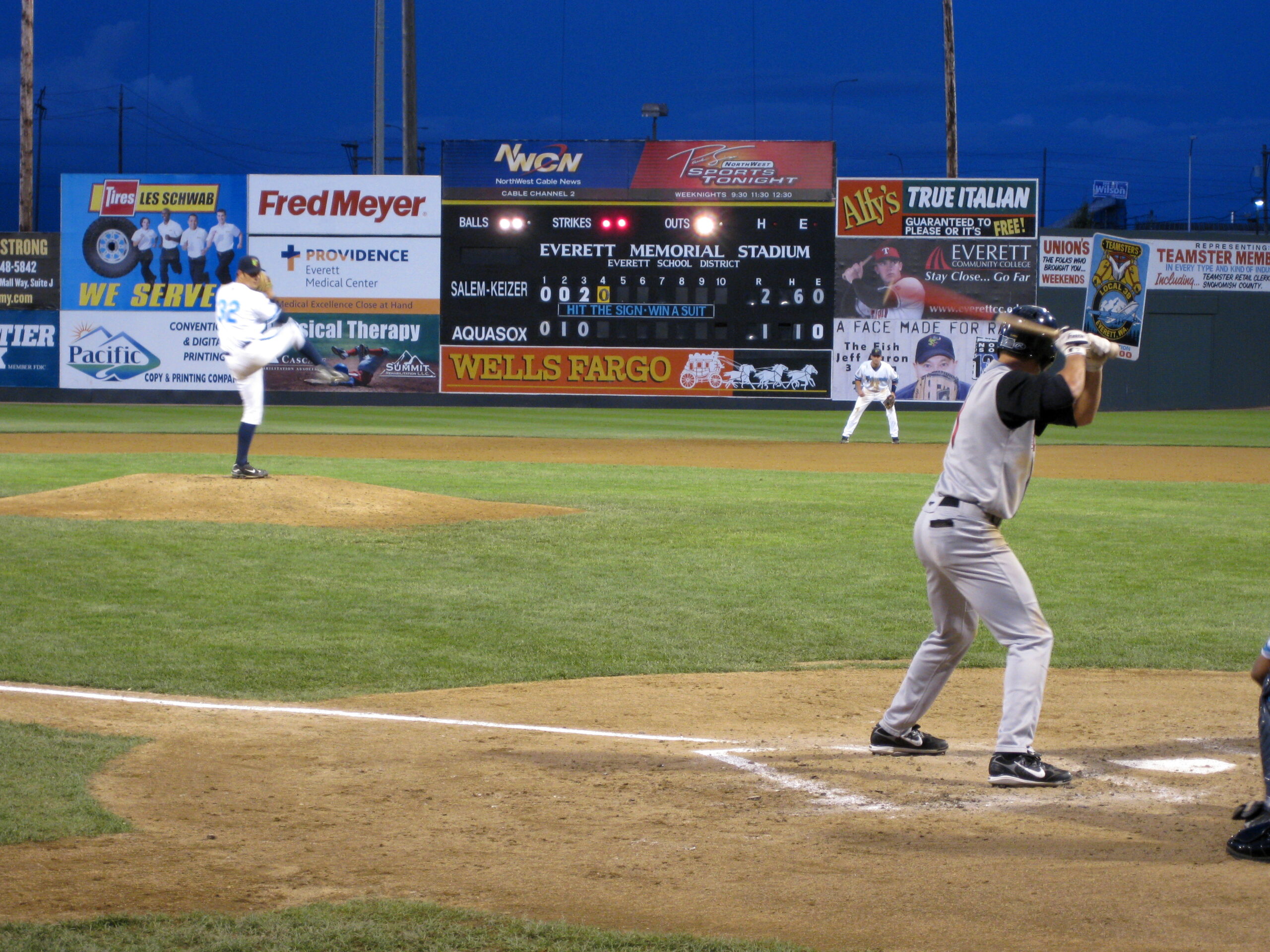 Everett AquaSox Baseball