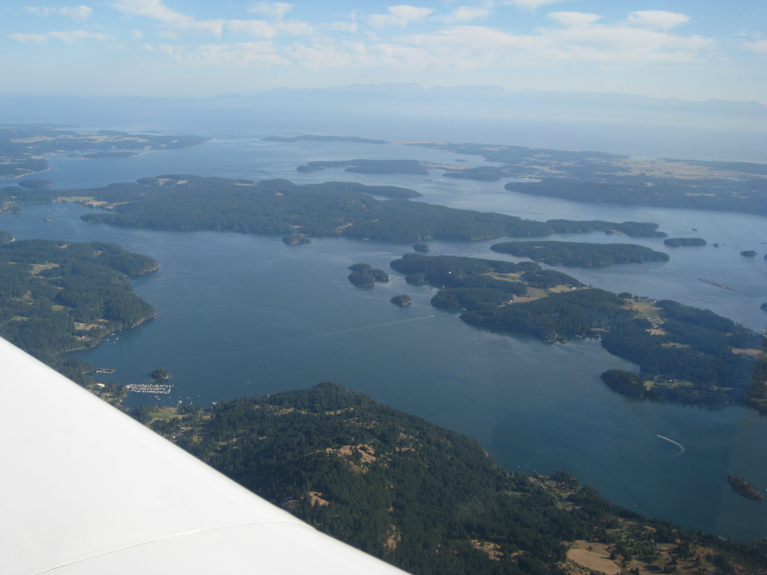 Cycling Lopez Island