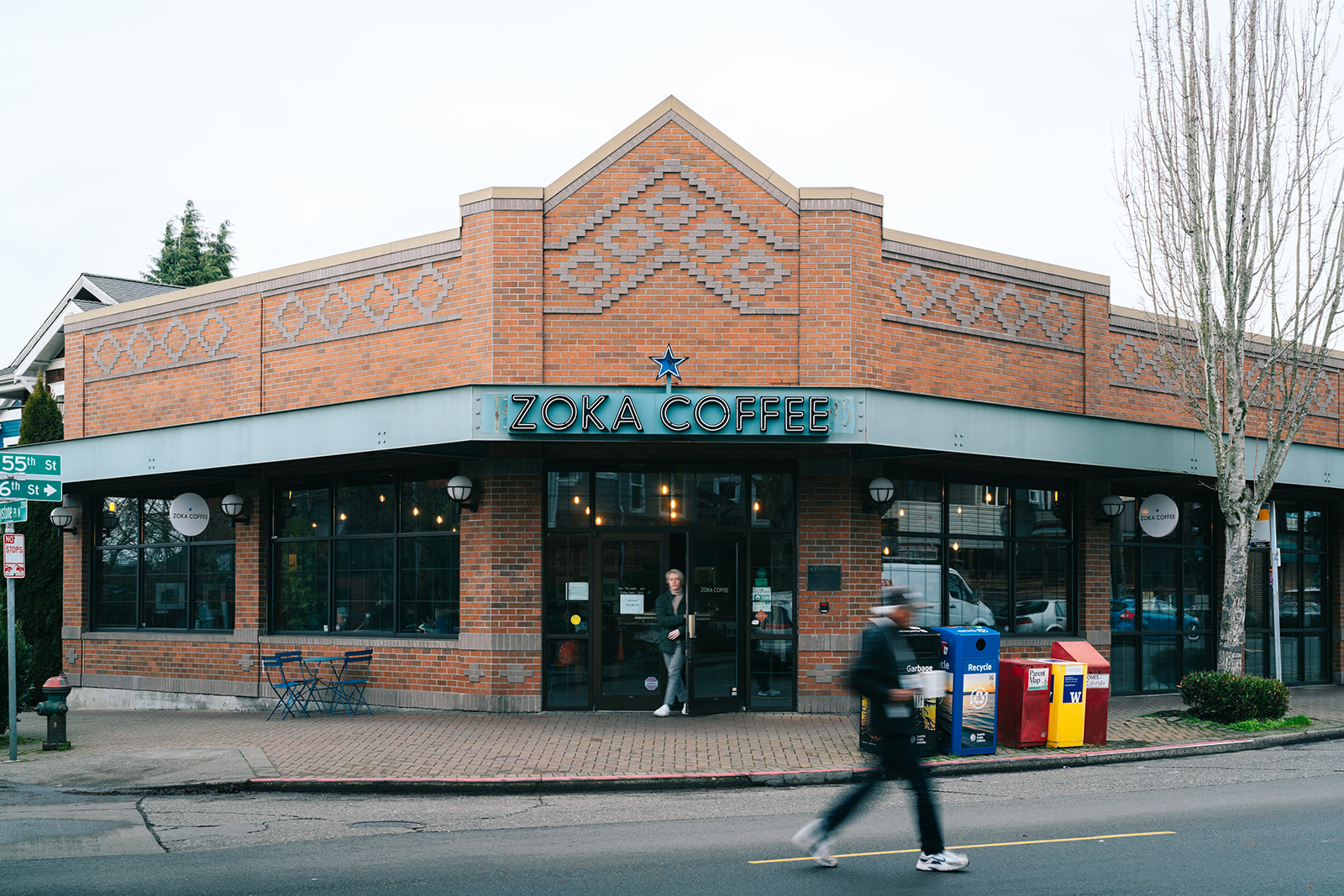 Zoka Coffee Greenlake in Seattle, Washington