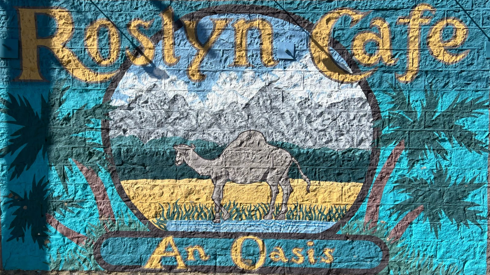 Roslyn Cafe and the Northern Exposure Mural