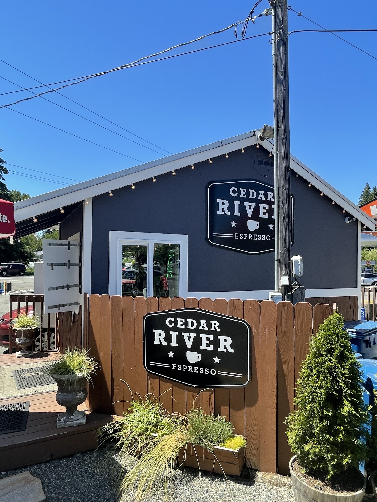 Cedar River Espresso in Renton, Washington
