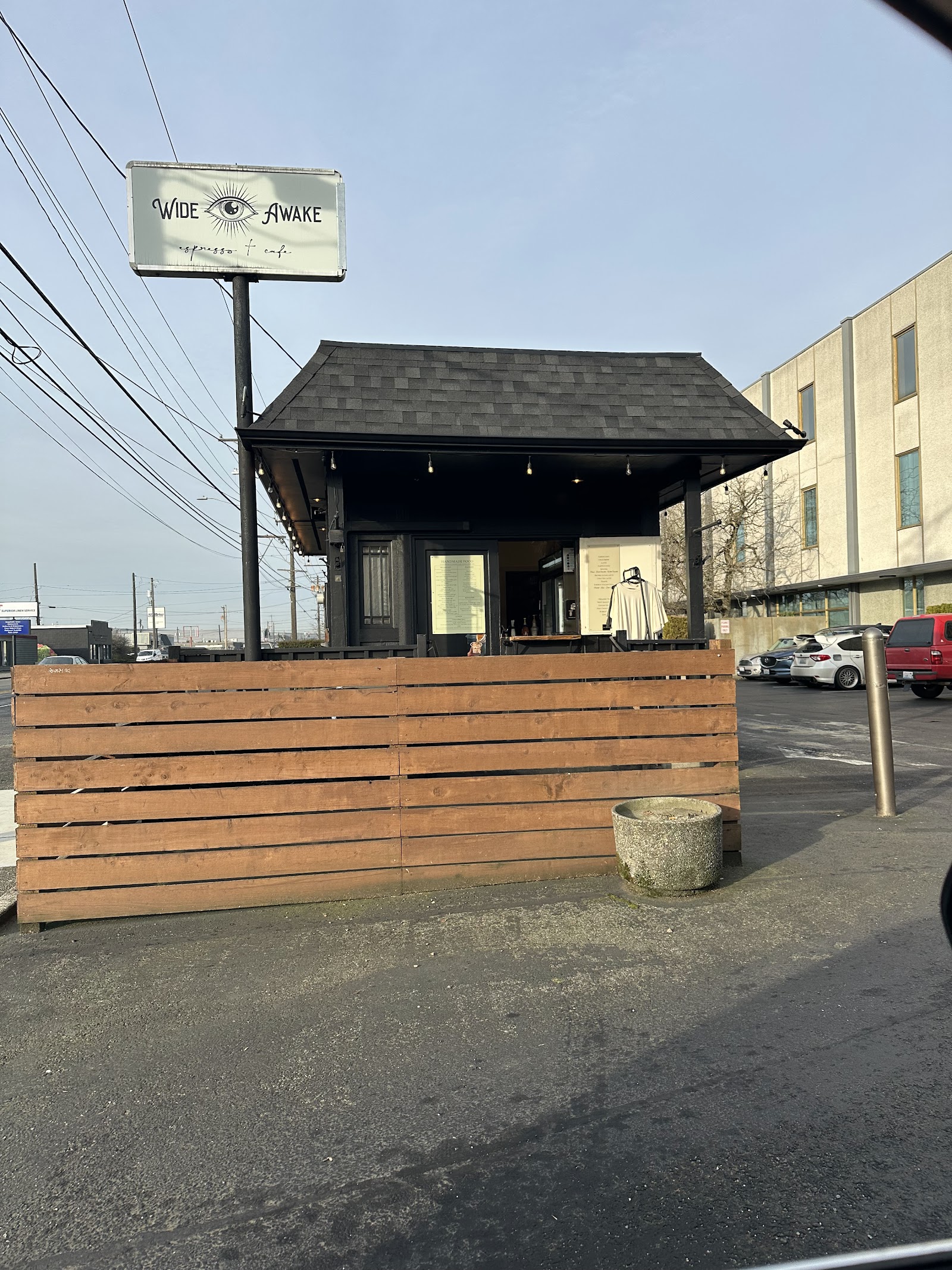 Wide Awake Cafe and Espresso Center Street in Tacoma, Washington