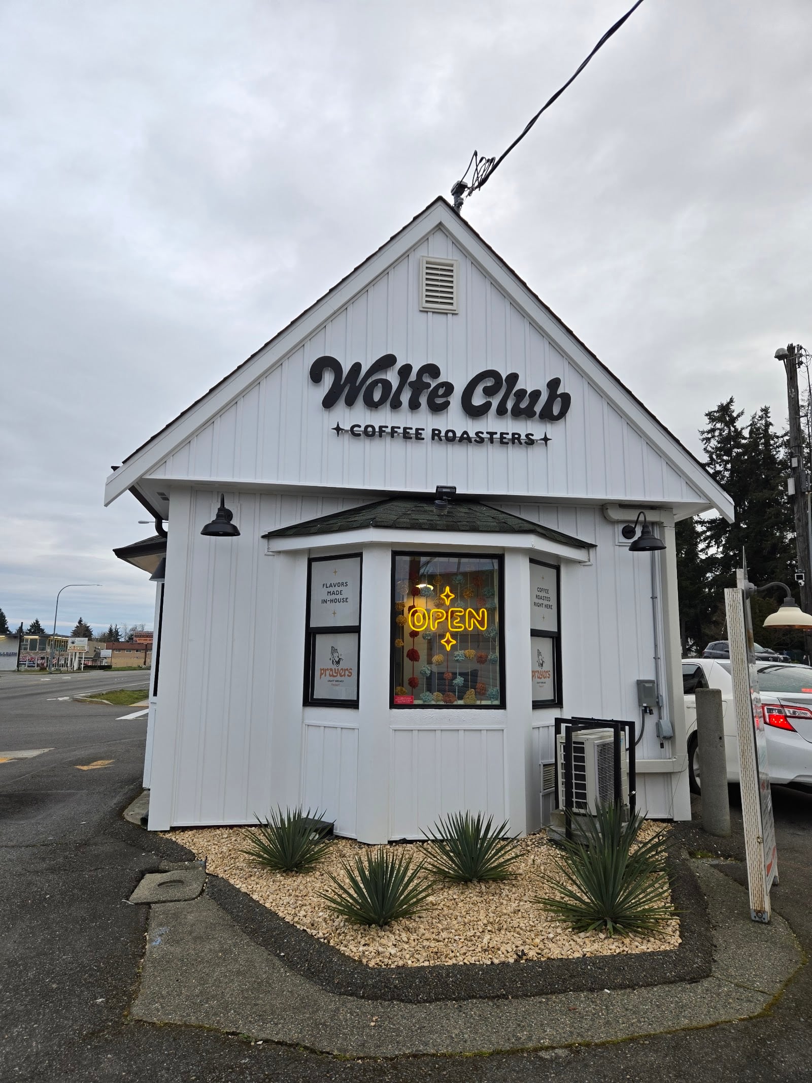Wolfe Club Coffee Roasters in Tacoma, Washington