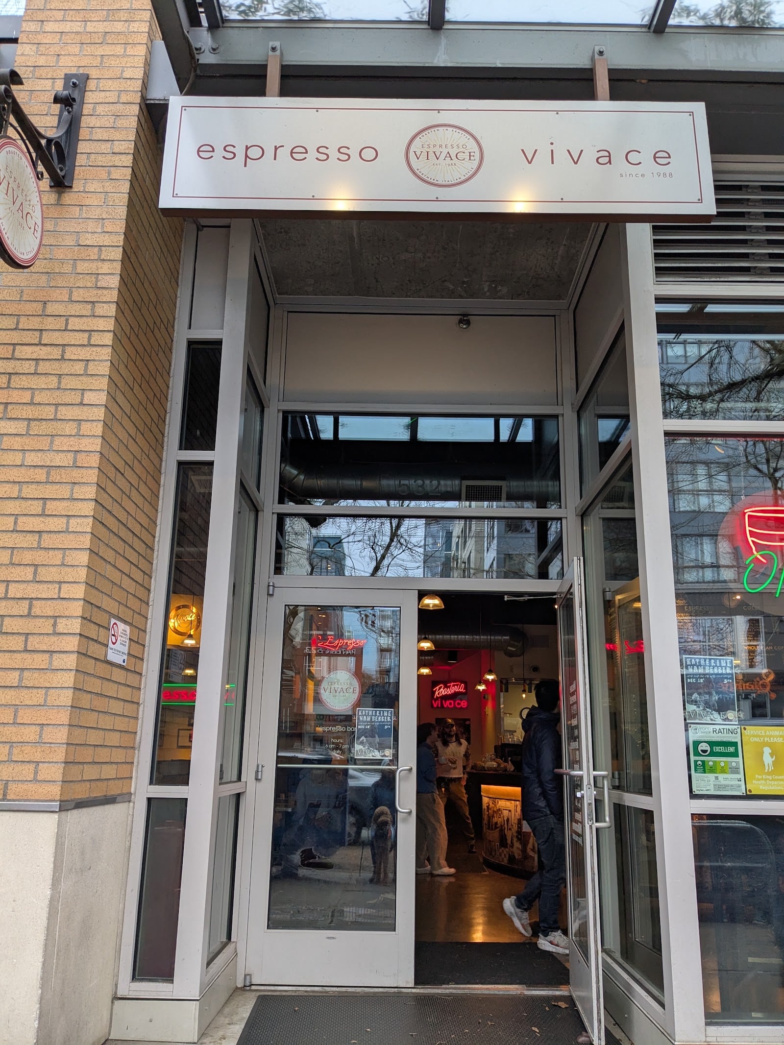 Espresso Vivace Capitol Hill in Seattle, Washington