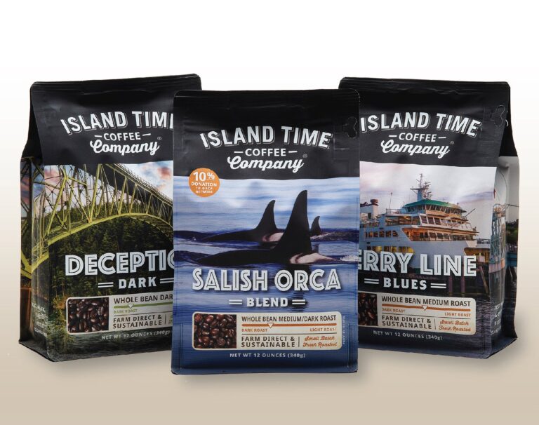 Island Time Coffee Company sample pack of three blends