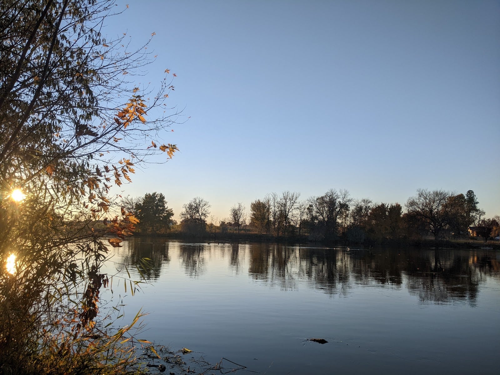 Crawford Riverfront Park: Sunset on the Yakima River