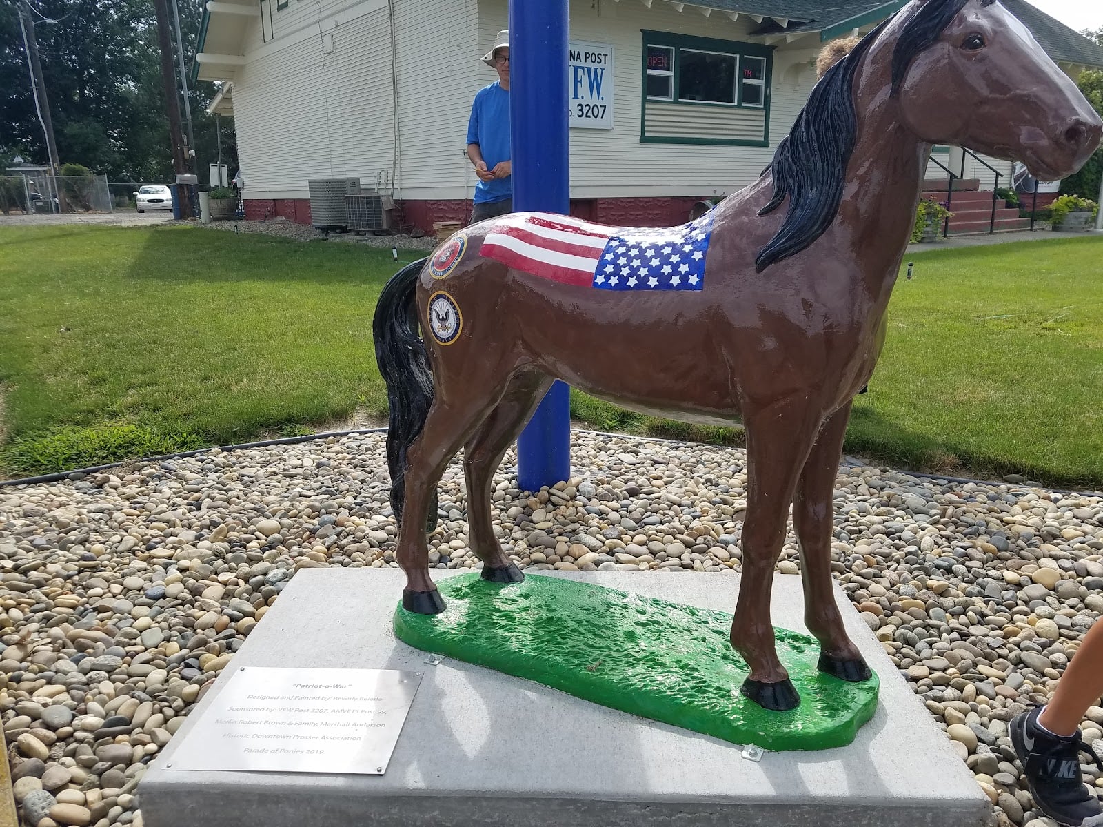 Historic Downtown Prosser: A 1937 Mural and a Herd of Painted Ponies