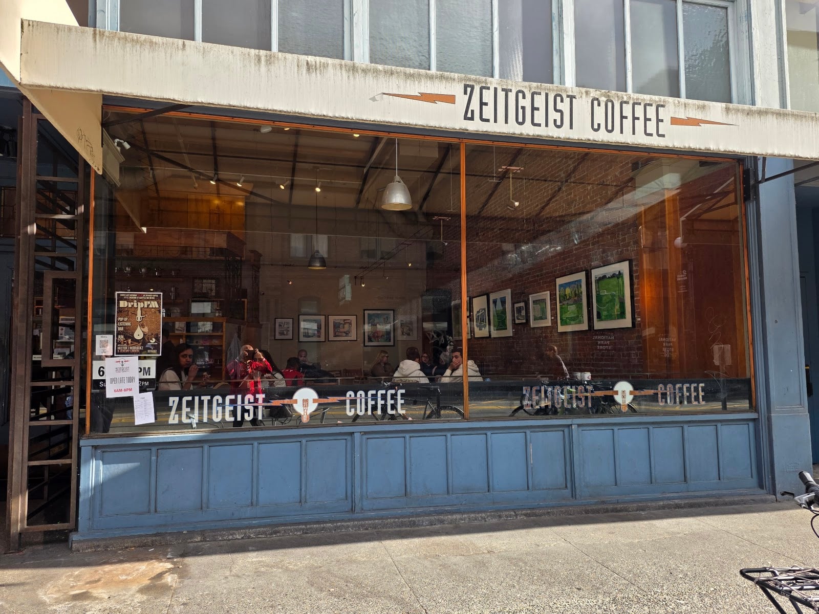 Zeitgeist Coffee in Seattle, Washington
